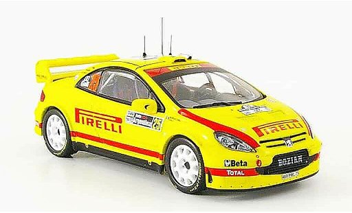 Peugeot 307 WRC 1/43 IXO no.25 pirelli rallye argentine 2006 coche miniatura