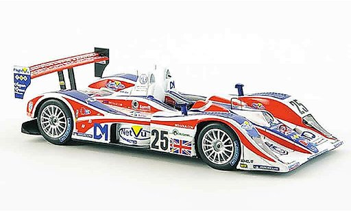 Lola EX Base 1/43 Spark MG 264 AER RML No.25 Le Mans 2007 coche miniatura