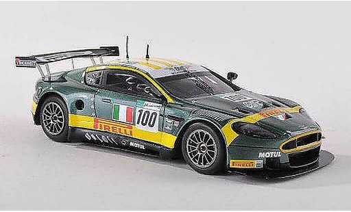 Aston Martin DBR9 gt1 1/43 Spark AMR BMS No.100 24h Le Mans 2007 Babini/Davies/Malucelli coche miniatura