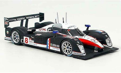 Peugeot 908 2007 1/43 Spark hdi fap no.8 le mans coche miniatura