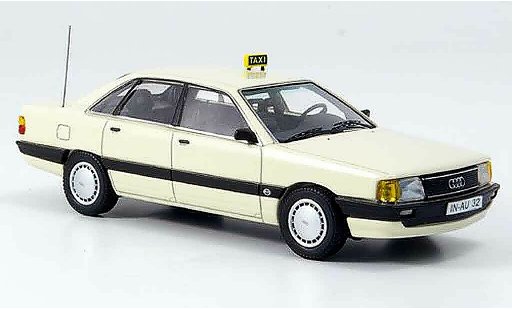 Audi 100 taxi 1/43 Neo (tipo44) Alemania 1982 coche miniatura