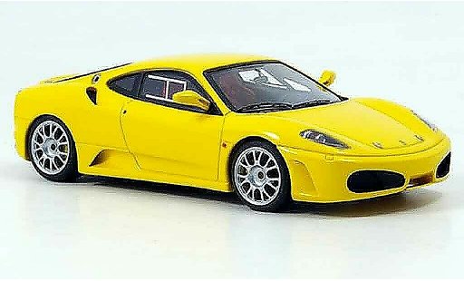 Ferrari F430 Challenge 1/43 Look Smart street amarillo coche miniatura