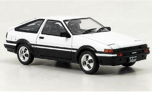 Toyota Trueno AE86 1/43 Ebbro ae 86 blanco coche miniatura