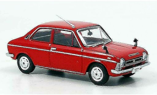 Subaru FF Base 1/43 Ebbro 1 1100 rojo 1969 coche miniatura