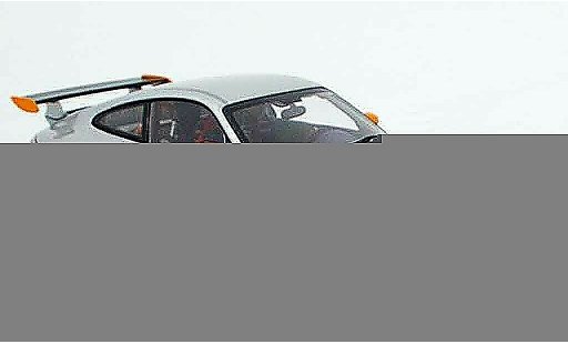 Porsche 911 GT3 RS 1/18 Autoart 2006 gris-naranja coche miniatura
