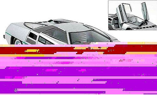 Dome Zero Coupe 1/43 Ebbro gris metallisee 1978 coche miniatura