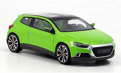 Volkswagen Scirocco Base 1/43 Norev iroc verde (1. scirocco iii studie) 2006 coche miniatura