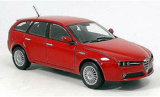 Alfa Romeo 159 sportwagon 1/18 Mondo Motors rojo 2007 coche miniatura