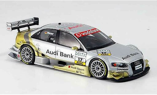 Audi A4 dtm 1/43 Minichamps Werner Sport Team 2007 coche miniatura