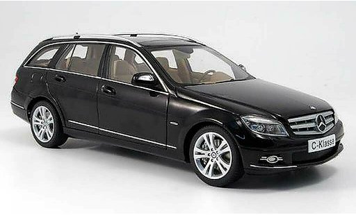 Mercedes Classe C T-Modell 1/18 Autoart break negro avantgarde coche miniatura