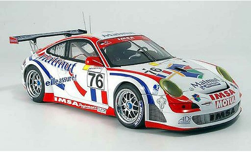 Porsche 911 GT3 RSR 1/18 Autoart 2007 no.76 ganador gt2-klasse le mans coche miniatura