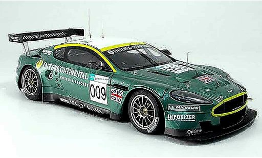 Aston Martin DBR9 gt1 1/18 Autoart no.009 klassenganador le mans 2007 coche miniatura