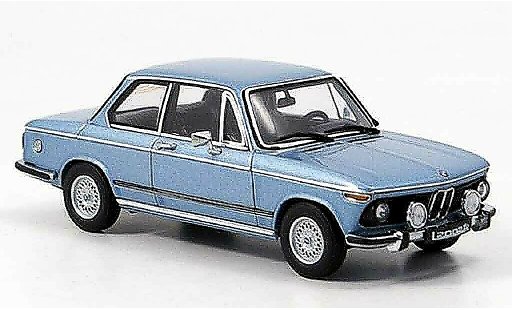Bmw 2002 tii 1/43 Autoart L azul 1974 coche miniatura