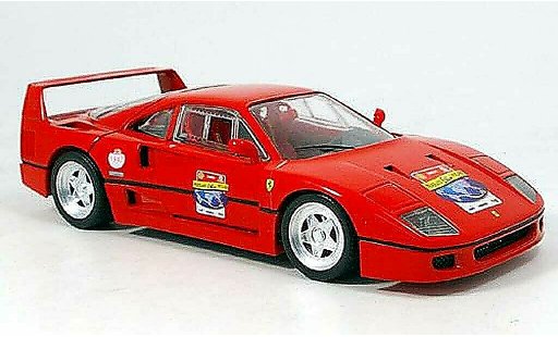 Ferrari F40 Coupe 1/18 Hot Wheels rojo 60th aniversario ferrari coche miniatura