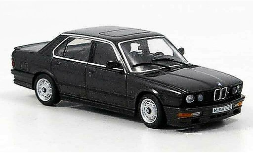 Bmw 535 berline 1/43 Autoart i (E 28) negro 1985 coche miniatura