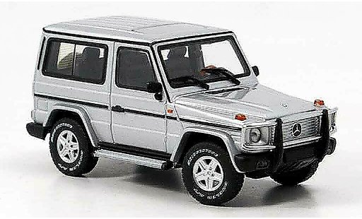 Mercedes Classe G SWB 1/43 Autoart gris metallisee 3turer coche miniatura