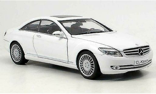 Mercedes Classe CL Base 1/18 Autoart (c 216) blanco 2006 coche miniatura