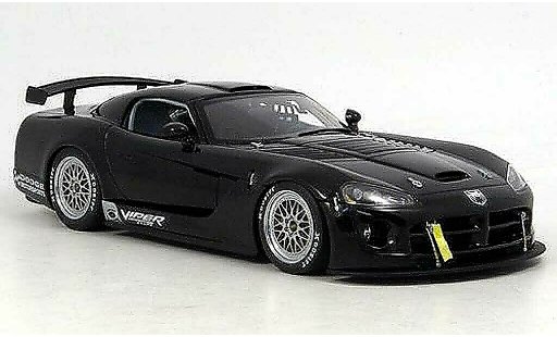Dodge Viper Competition 1/18 Autoart car plain body negro 2004 coche miniatura