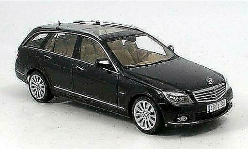 Mercedes Classe C T-Modell 1/18 Autoart (S204) negro Elegance coche miniatura