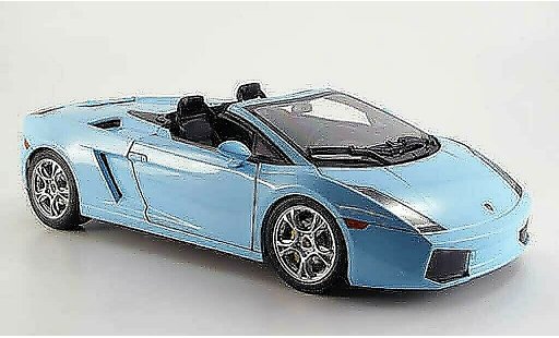 Lamborghini Gallardo Spyder 1/18 Norev azul 2006 coche miniatura