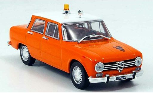 Alfa Romeo Giulia 1300 ti 1/43 Norev secours routier 1969 coche miniatura