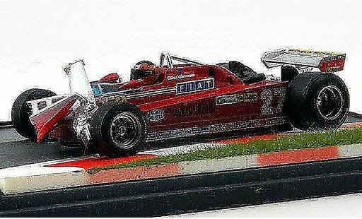 Ferrari 126 CK 1/43 Brumm turbo villeneuve gp kanada coche miniatura