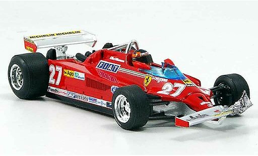 Ferrari 126 CK 1/43 Brumm turbo villeneuve runde 39 54 gp kanada coche miniatura