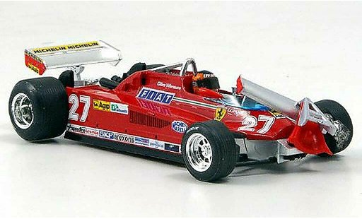 Ferrari 126 CK 1/43 Brumm Turbo Villeneuve Runde 55-56 GP Kanada coche miniatura