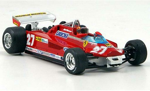 Ferrari 126 CK 1/43 Brumm Turbo Villeneuve Runde 57-63 GP Kanada coche miniatura