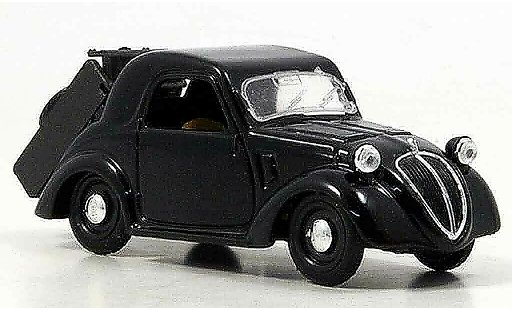 Fiat Topolino Base 1/43 Brumm negro 2007 coche miniatura