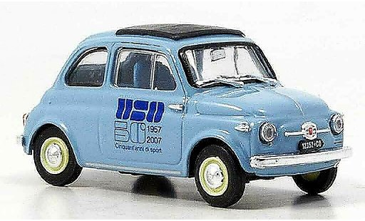 Fiat 500 Sport 1/43 Brumm 50 Jahre Unione Sportiva Oltronese 1959 coche miniatura