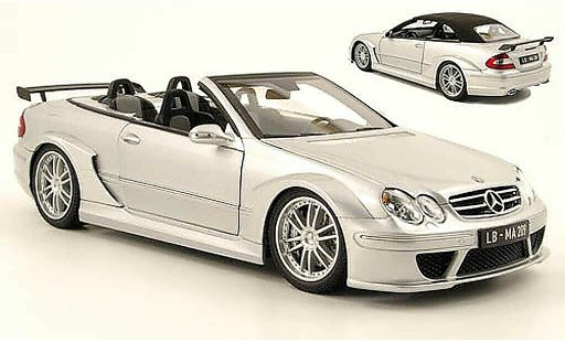 Mercedes C DTM 1/18 Kyosho K amg cabrio gris metallisee coche miniatura