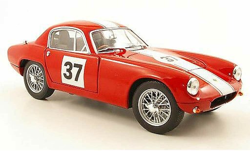 Lotus Elite Base 1/18 Yat Ming race version no.37 rojo 1960 coche miniatura