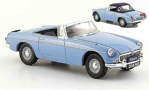 MG B Roadster 1/43 Vanguards Descapotable Leeds City police coche miniatura