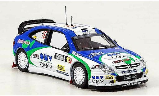Citroen Xsara WRC 2005 1/43 IXO no.19 pons del barrio rallye acropolis coche miniatura