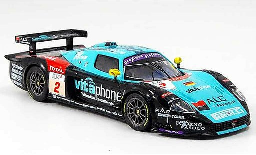 Maserati MC12 Base 1/43 IXO no.2 vitaphone fia gt spa 2006 coche miniatura