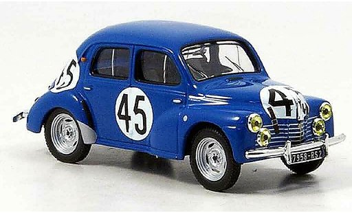 Renault 4CV Racing 1/43 IXO no.45 vernet le mans 1950 coche miniatura
