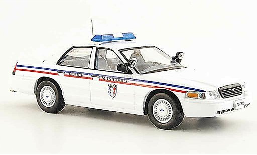Ford Crown Police Interceptor 1/43 IXO Montepellier coche miniatura