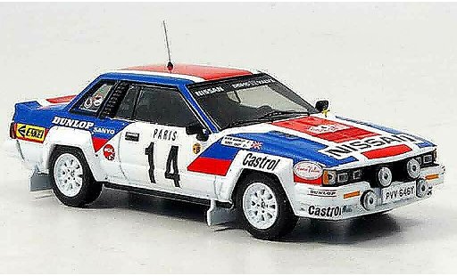 Nissan 240 RS 1/43 IXO No.14 Kaby Rally Monte Carlo 1984 coche miniatura