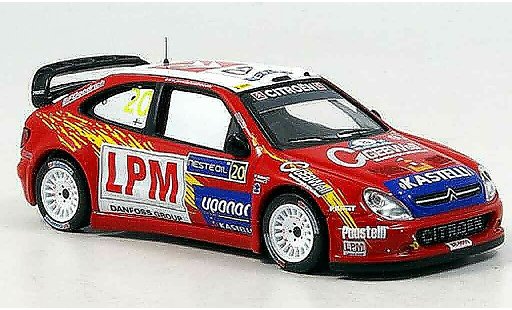 Citroen Xsara WRC 2006 1/43 IXO no.20 tuohino rallye finnland coche miniatura