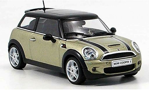 Mini Cooper S 1/43 Autoart gris metallisee 2006 coche miniatura