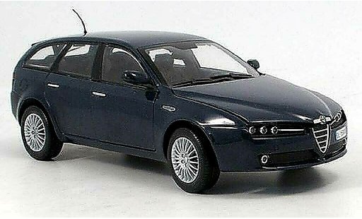 Alfa Romeo 159 sportwagon 1/18 Mondo Motors sport wagon azul 2007 coche miniatura