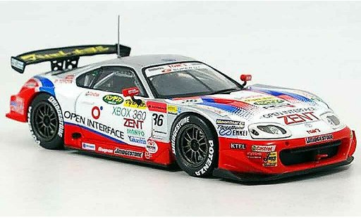 Toyota Supra Super GT 1/43 Ebbro open interface no. 36 2005 coche miniatura