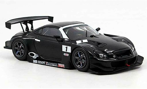 Lexus SC 430 1/43 Ebbro Test Car No.1 negro 2006 coche miniatura