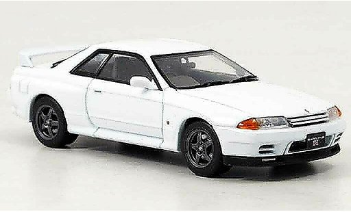 Nissan Skyline R32 1/43 Ebbro GT R blanco coche miniatura