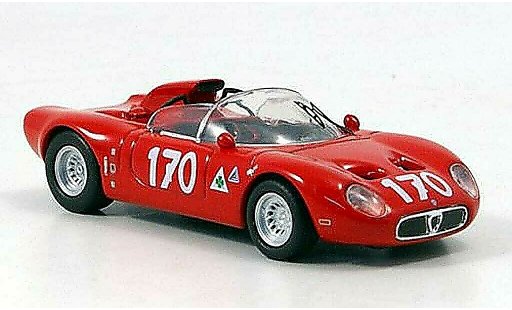 Alfa Romeo 33.2 fleron 1/43 M4 1967 No.170 Targa Florio coche miniatura