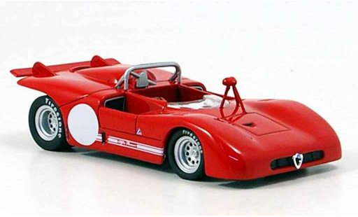 Alfa Romeo 33.3 prototipo 1/43 M4 1971 prova rojo coche miniatura