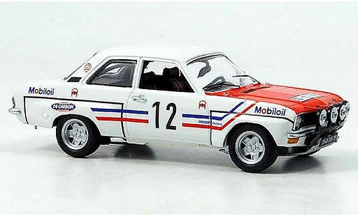 Opel Ascona A Rally 1/43 Schuco rallye no.12 greder racing coche miniatura