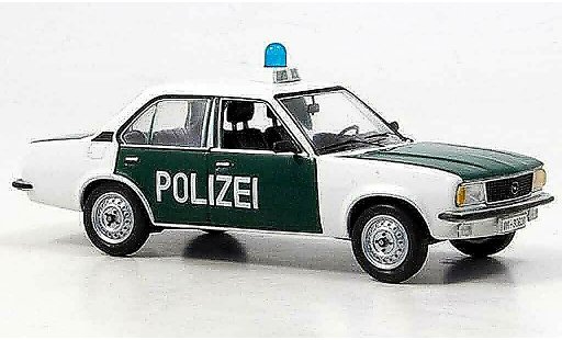 Opel Ascona B Base 1/43 Schuco police coche miniatura