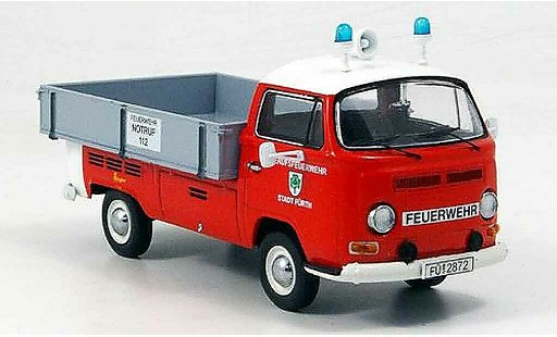 Volkswagen Combi A 1/43 Schuco t2a bus berufspompier stadt furth coche miniatura